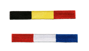geborduurde vlag